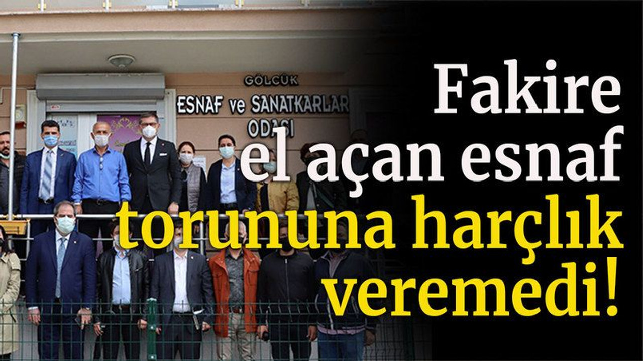 Fakire el açan esnaf torununa harçlık veremedi!